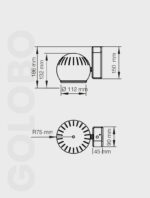 GOLOBO SERİSİ | MR 301 RAY SPOT - Görsel 2