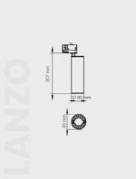 LANZO SERİSİ | MR 1020-60 RAY SPOT - Görsel 2