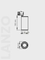 LANZO SERİSİ | MR 1020-85 RAY SPOT - Görsel 2
