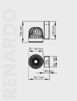RENARDO SERİSİ | MR 601-118 RAY SPOT - Görsel 2