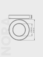 NORA SERİSİ | MS 504-500 SIVA ÜSTÜ SARKIT VE LİNEER - Görsel 2