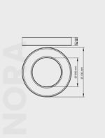 NORA SERİSİ | MS 504-700 SIVA ÜSTÜ SARKIT VE LİNEER - Görsel 2