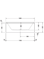 Starck tubs & showers Küvet - Görsel 4