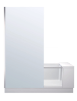 Shower + Bath Kapılı küvet