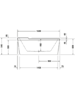 Starck tubs & showers Küvet - Görsel 4