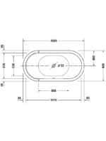 Starck tubs & showers Küvet - Görsel 5