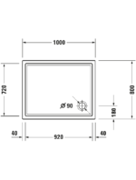 Starck Slimline Duş teknesi - Görsel 3