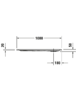 Starck Slimline Duş teknesi - Görsel 5