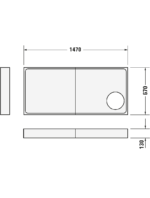 Starck Slimline Duş teknesi - Görsel 5