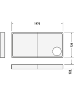 Starck Slimline Duş teknesi - Görsel 5