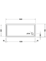 Starck Slimline Duş teknesi - Görsel 3