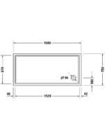 Starck Slimline Duş teknesi - Görsel 3