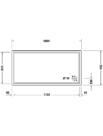 Starck Slimline Duş teknesi - Görsel 3