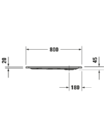 Starck Slimline Duş teknesi - Görsel 5