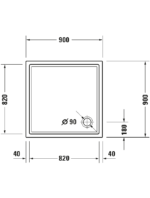 Starck Slimline Duş teknesi - Görsel 4