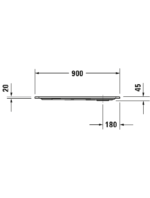 Starck Slimline Duş teknesi - Görsel 4