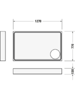 Starck Slimline Duş teknesi - Görsel 4