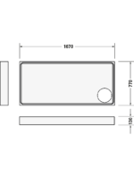 Starck Slimline Duş teknesi - Görsel 4
