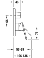 DuraStyle Basic Ankastre duş bataryası - Görsel 4