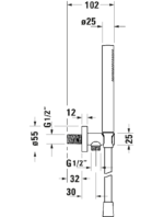 Duvar çıkış seti 1jet - Görsel 3