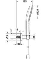 Duş askı seti 3jet Click! - Görsel 3