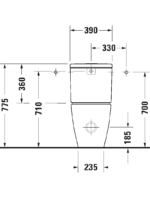 D-Neo Stand WC für Kombination mit Unterdusche - Görsel 3