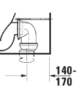 D-Neo Stand WC für Kombination mit Unterdusche - Görsel 7