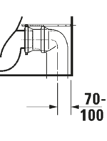 D-Neo Stand WC für Kombination mit Unterdusche - Görsel 10