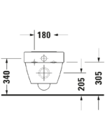 Vero Air Wand WC mit Unterdusche - Görsel 4