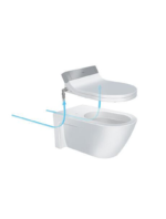 Starck 2 Akıllı kapak için asma klozet - Görsel 3