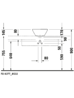 Starck 1 Çanak lavabo - Görsel 5