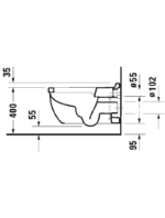 Starck 3 Akıllı kapak için asma klozet - Görsel 3