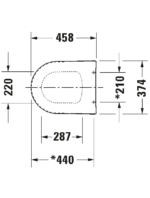 ME by Starck Klozet kapağı - Görsel 2