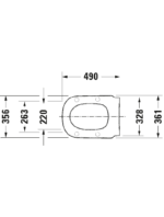 D-Code Klozet kapağı Vital - Görsel 3