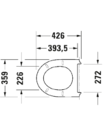 DuraStyle Basic Klozet kapağı - Görsel 3