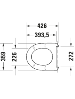 DuraStyle Basic Klozet kapağı - Görsel 3