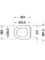 ME by Starck Klozet kapağı - Görsel 5