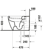 Bento Starck Box Yerden klozet seti - Görsel 3