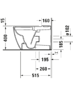 Bento Starck Box Yerden klozet seti - Görsel 3