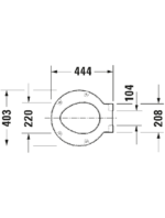 Starck 1 Klozet kapağı - Görsel 5