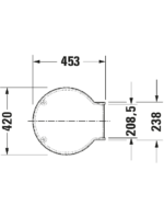 Starck 1 Klozet kapağı - Görsel 6