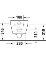 D-Neo Wand WC mit Unterdusche Compact - Görsel 6