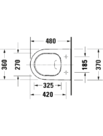 D-Neo Wand WC mit Unterdusche Compact - Görsel 8