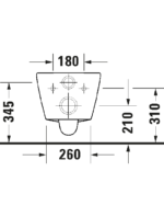 D-Neo Wand WC mit Unterdusche - Görsel 9
