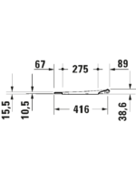 Bento Starck Box Klozet kapağı - Görsel 2