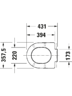 Bento Starck Box Klozet kapağı - Görsel 4