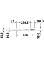 Bento Starck Box Klozet kapağı - Görsel 2