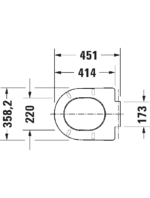 Bento Starck Box Klozet kapağı - Görsel 4