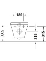 DuraStyle Wand WC mit Unterdusche - Görsel 2