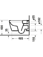 ME by Starck Asma klozet HygieneFlush - Görsel 3